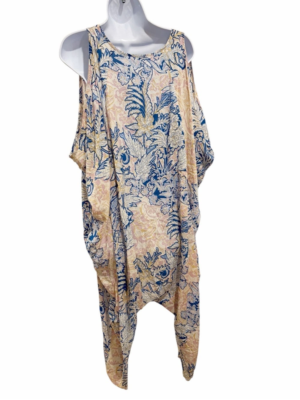 Free People Eazzzy Paisley Printed Romper size Small - Picture 5 of 10